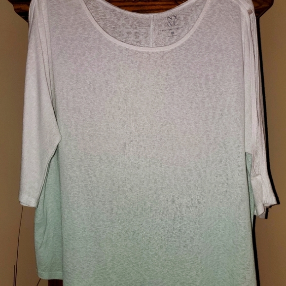 New York & Co. Women's Semi-Sheer Tunic - Picture 4 of 9